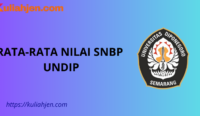 Rata-rata Nilai SNBP Universitas Diponegoro (UNDIP)