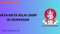 Rata-rata Nilai SNBP ISI Denpasar