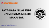 Rata-rata Nilai SNBP Universitas Negeri Makassar (UNM) Lengkap Setiap Prodi