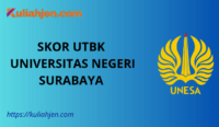 Skor UTBK Universitas Negeri Surabaya 2025, Nilai Aman Lolos Tes SNBT