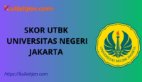 Skor UTBK Universitas Negeri Jakarta 2025, Nilai Aman Lolos Tes SNBT
