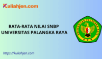 Rata-rata Nilai SNBP Universitas Palangka Raya Lengkap Setiap Prodi