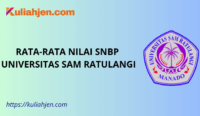 Rata-rata Nilai SNBP Universitas Sam Ratulangi Lengkap Setiap Prodi